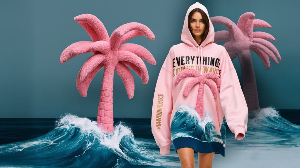 Pink Palm Puff
