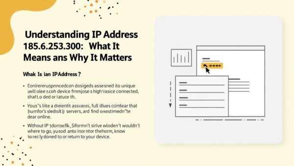 Understanding IP Address 185.63.253.300: What It Means and Why It Matters