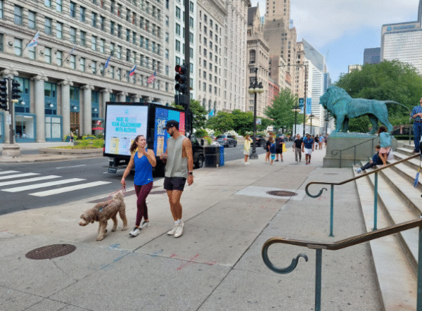 Elevate Tourism Visibility with Mobile Billboard Advertising in Chicago