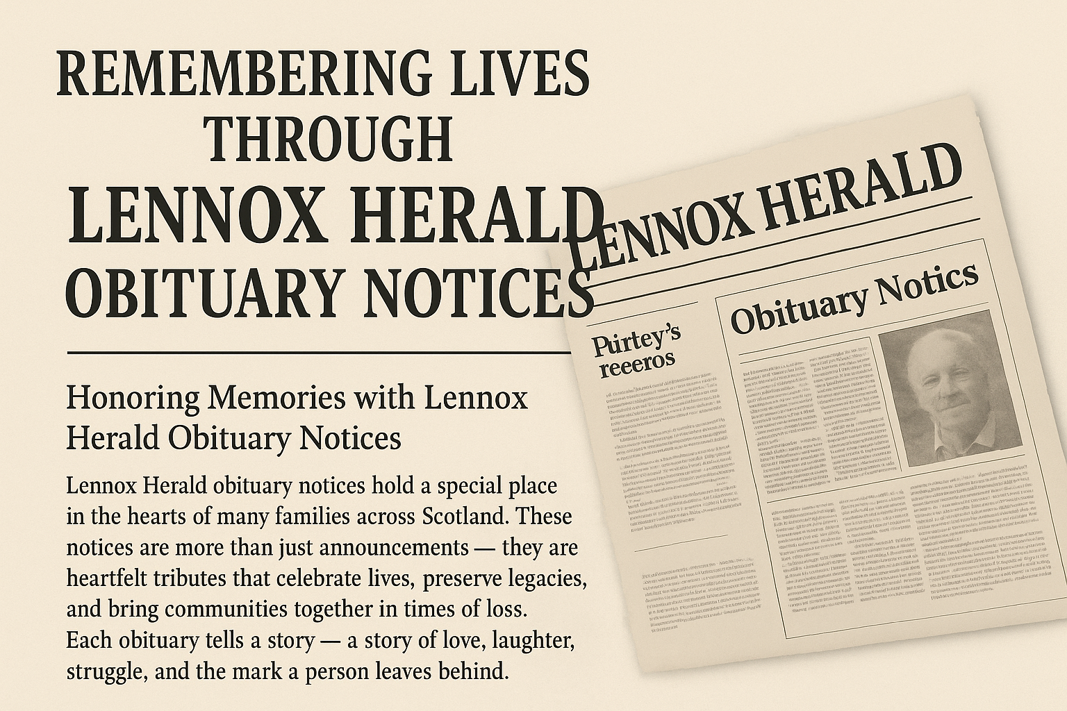 Lennox Herald Obituary Notices