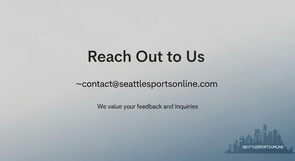Contacts Seattle Sports Online Email