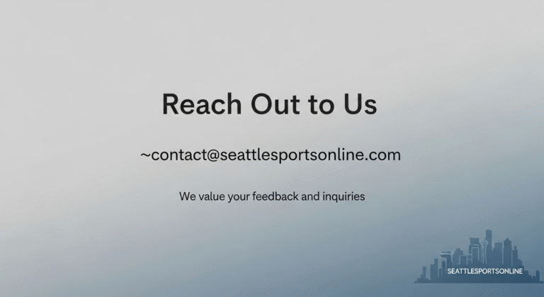 Contacts Seattle Sports Online Email